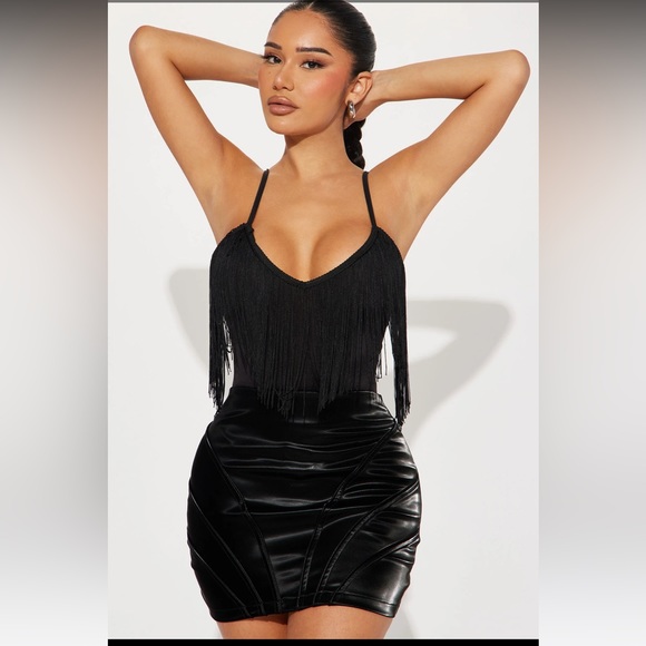 Fringe body suit - Picture 3 of 5